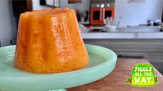Cleanse your palate with orange sherbet... Jell-O Mold